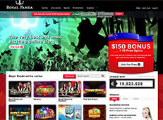 Royal Panda casino NZ review screenshot
