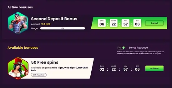 Bonus test