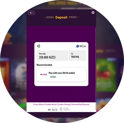 Select payment amount