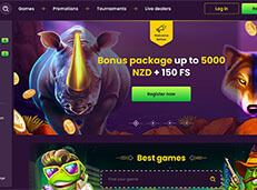 Bizzo Casino NZ review screenshot