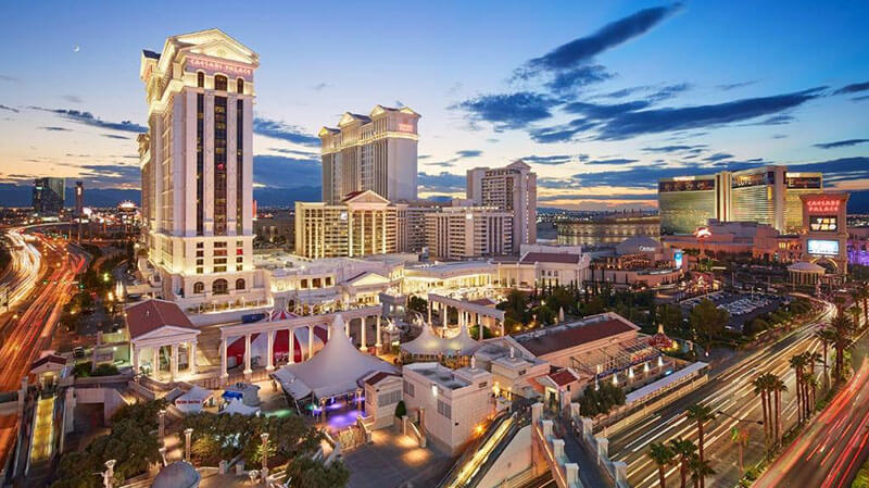 Caesars Palace Casino from outside