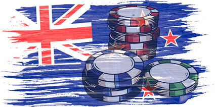 New Zealand flag gambling