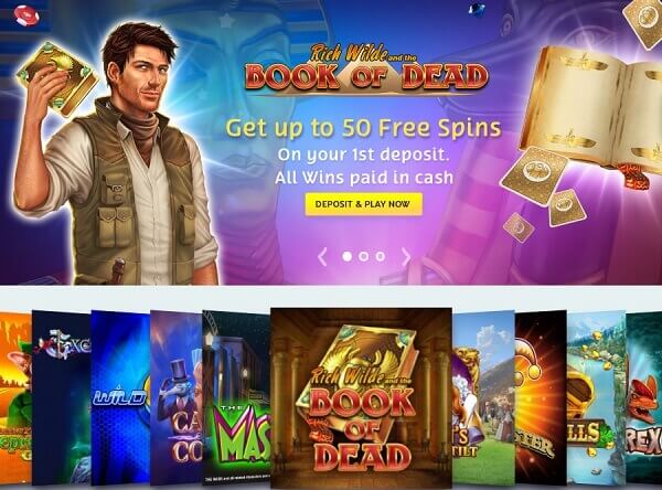 PlayOjo Casino NZ review screenshot