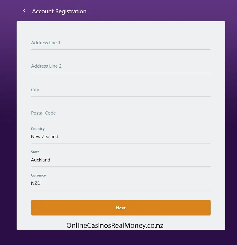 Address information
