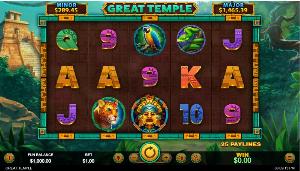 Let all your prayers come true with Great Temple slot!